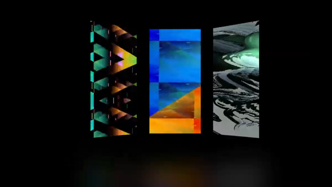 SLAM: grafica generata su 3 pannelli